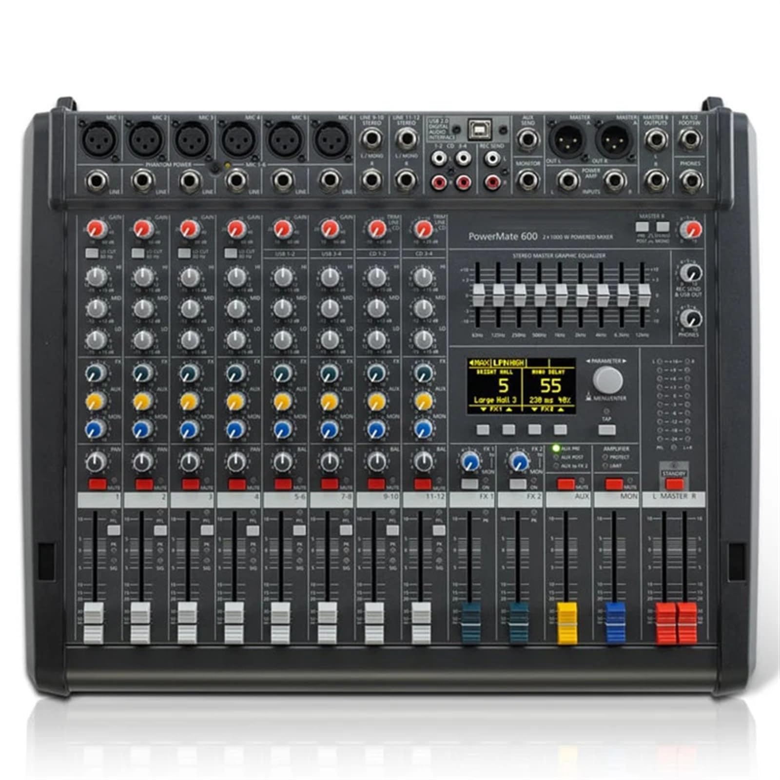 Amazon | 1:1 Powermate PM600-3 パワーオーディオミキサーコンソール